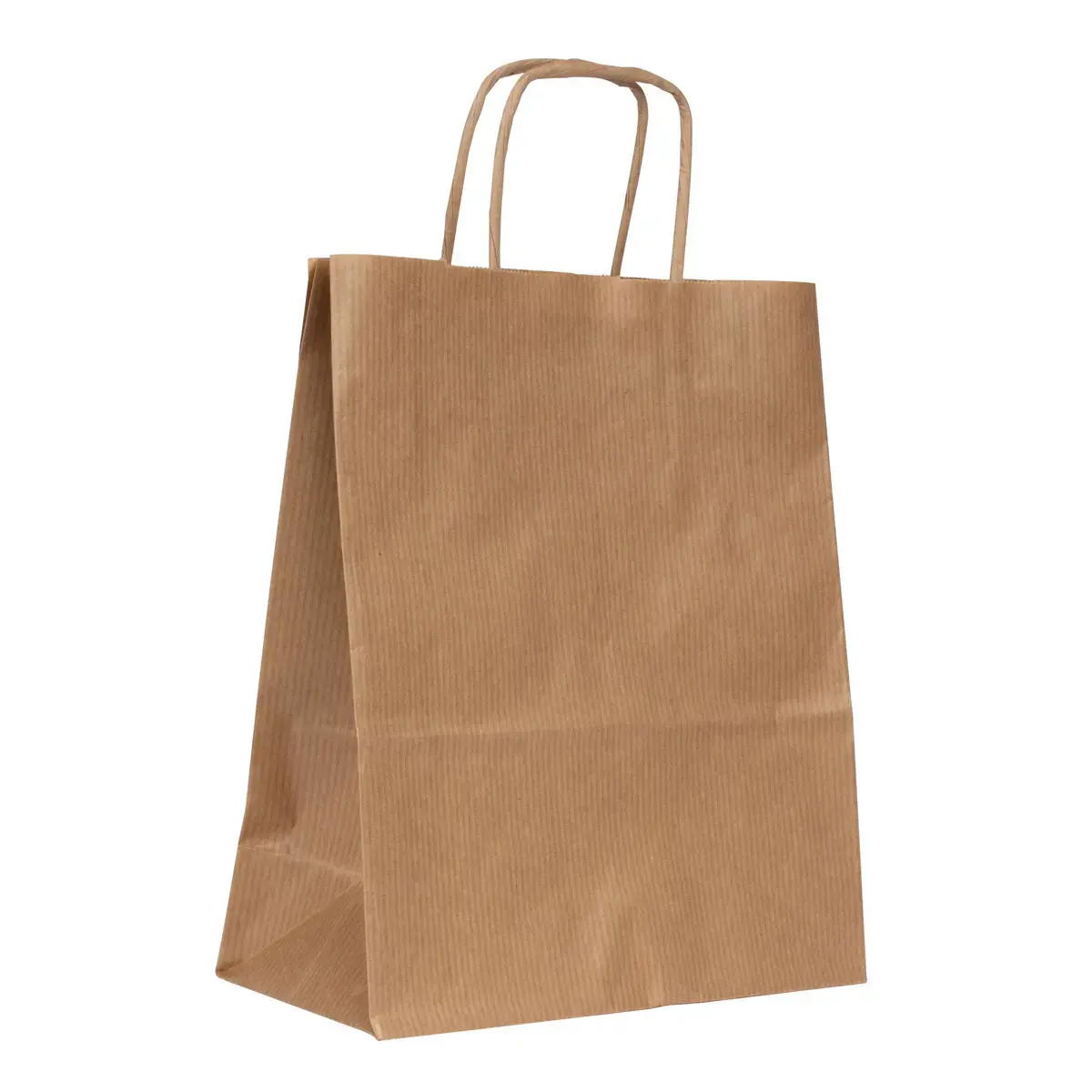 Paq 50 sacs 18x8x21 kraft brun photo du produit