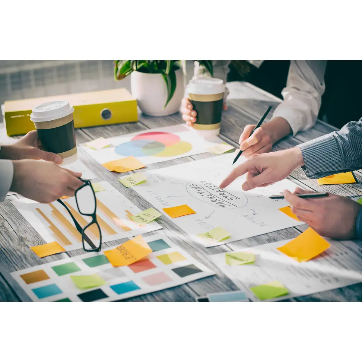 Notes adhésives Funny 4 couleurs fluo - 125 x 75 mm - bloc de 400 feuilles - Apli photo du produit