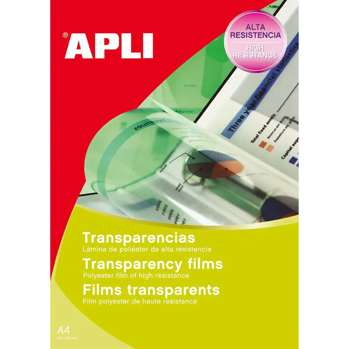 TRANSPARENTS LASER   DINA4 BTE photo du produit