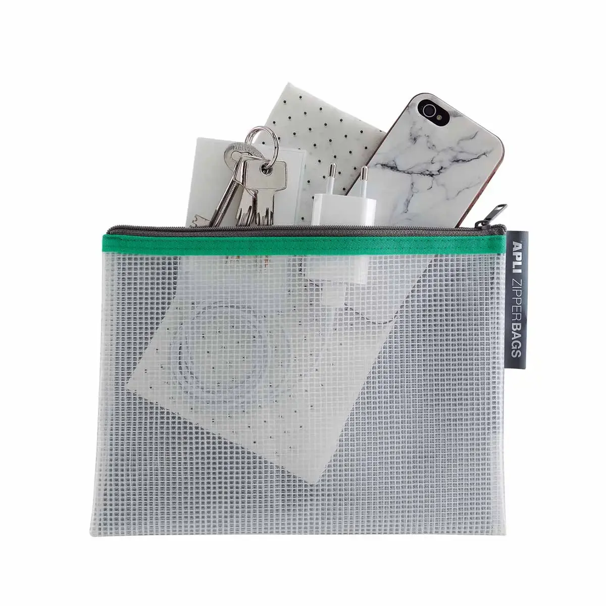 B. ZIPPER BAG A4 ASSORT. COLOR photo du produit