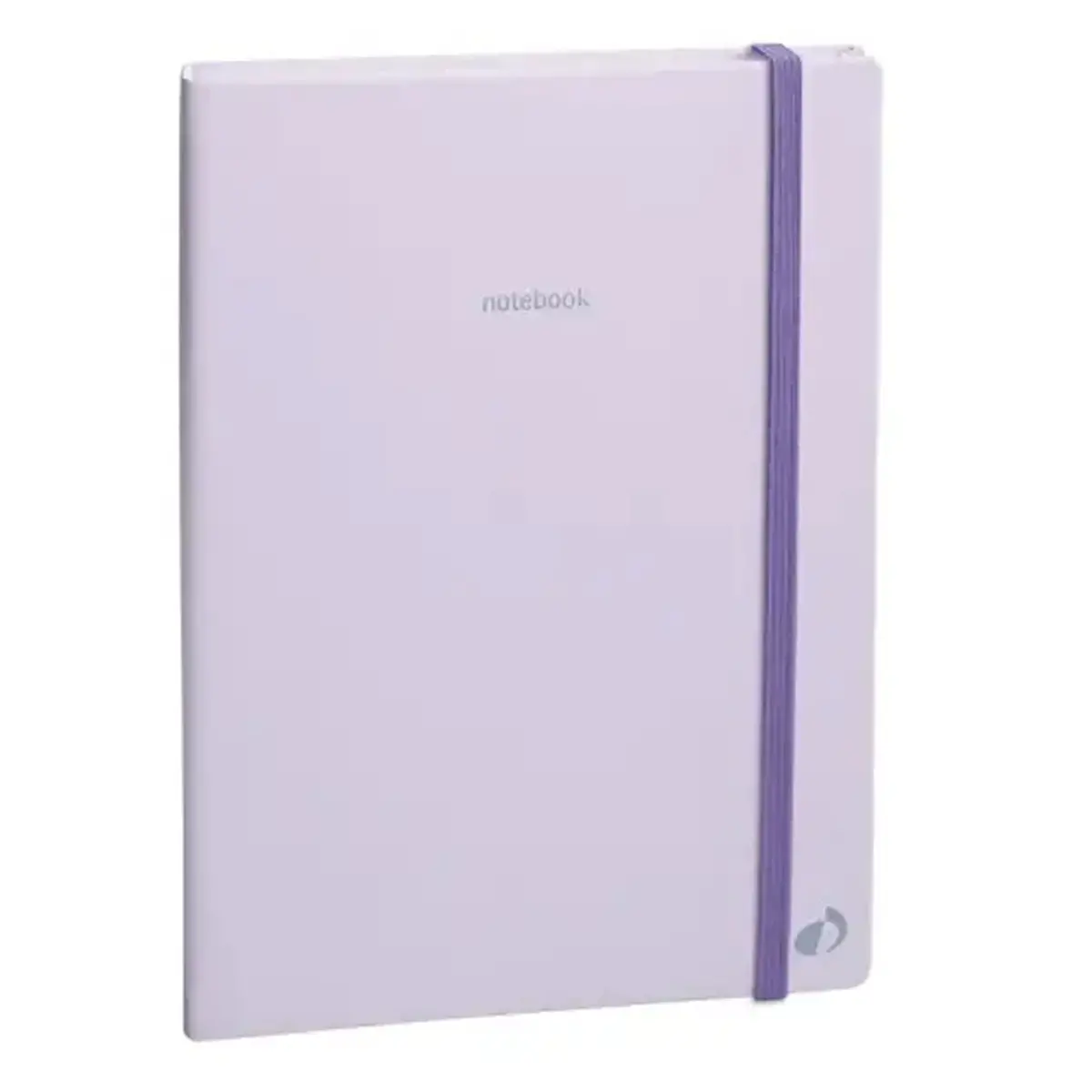 CARNET 21 ligne Pastel parme CR elast photo du produit