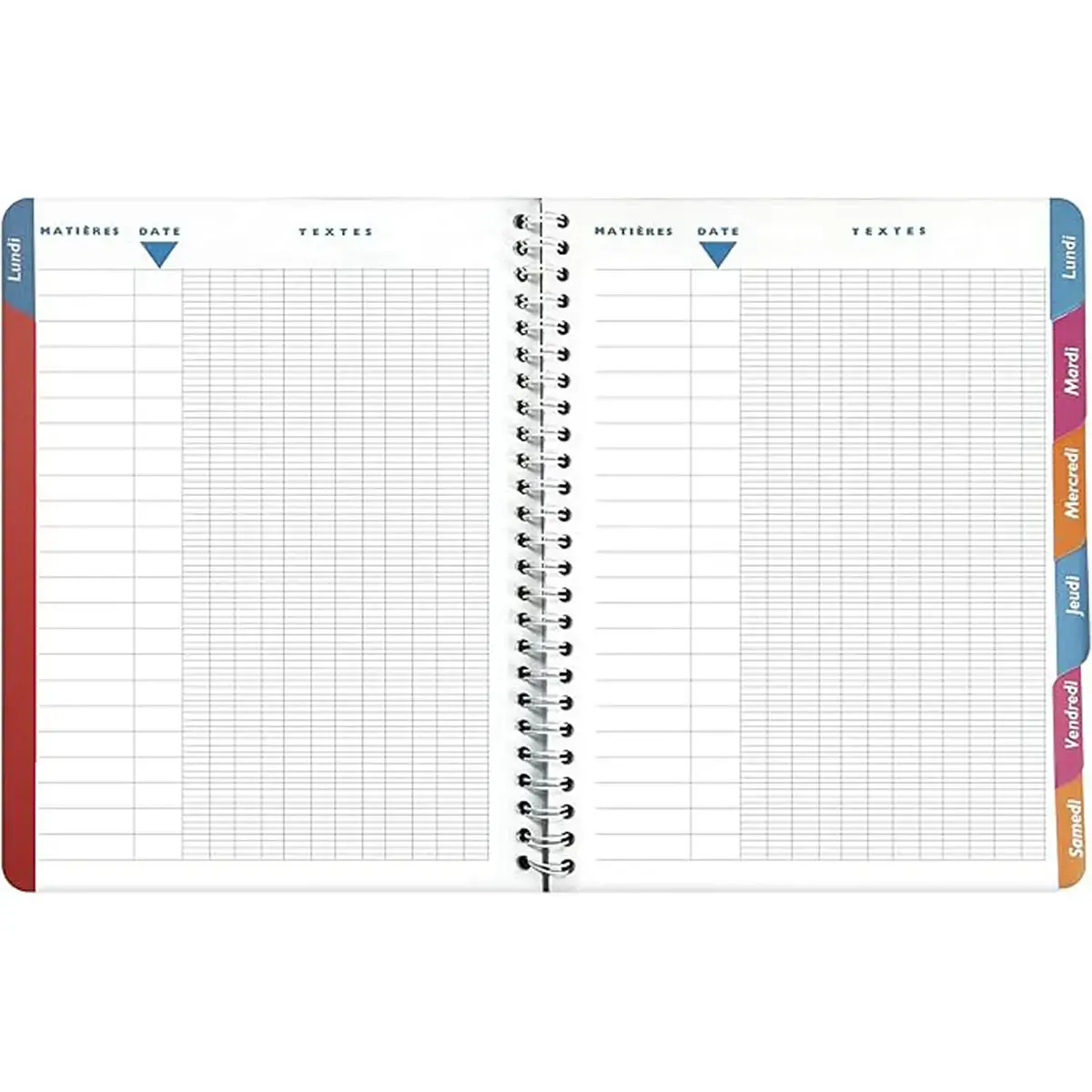 Cahier de texte spirale - A5+ - Chiot - Exacompta photo du produit