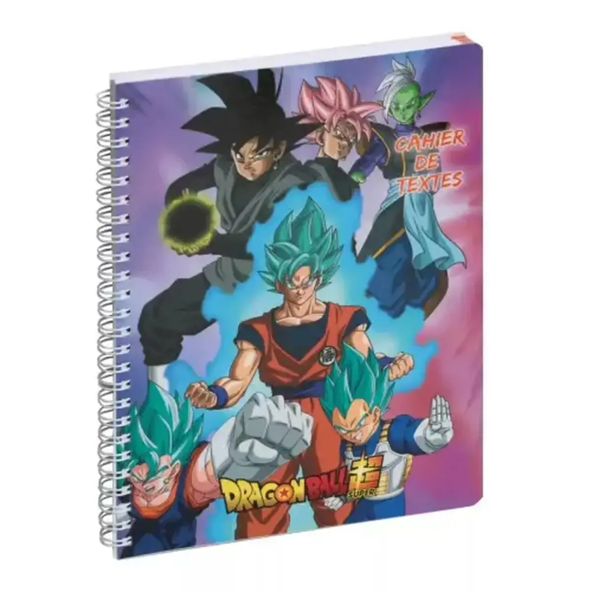 Cahier de texte spirale - A5+ - Dragon Ball - Rose - Exacompta photo du produit
