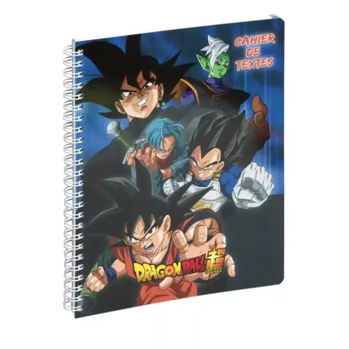 Cahier de texte spirale - A5+ - Dragon Ball - Bleu - Exacompta photo du produit