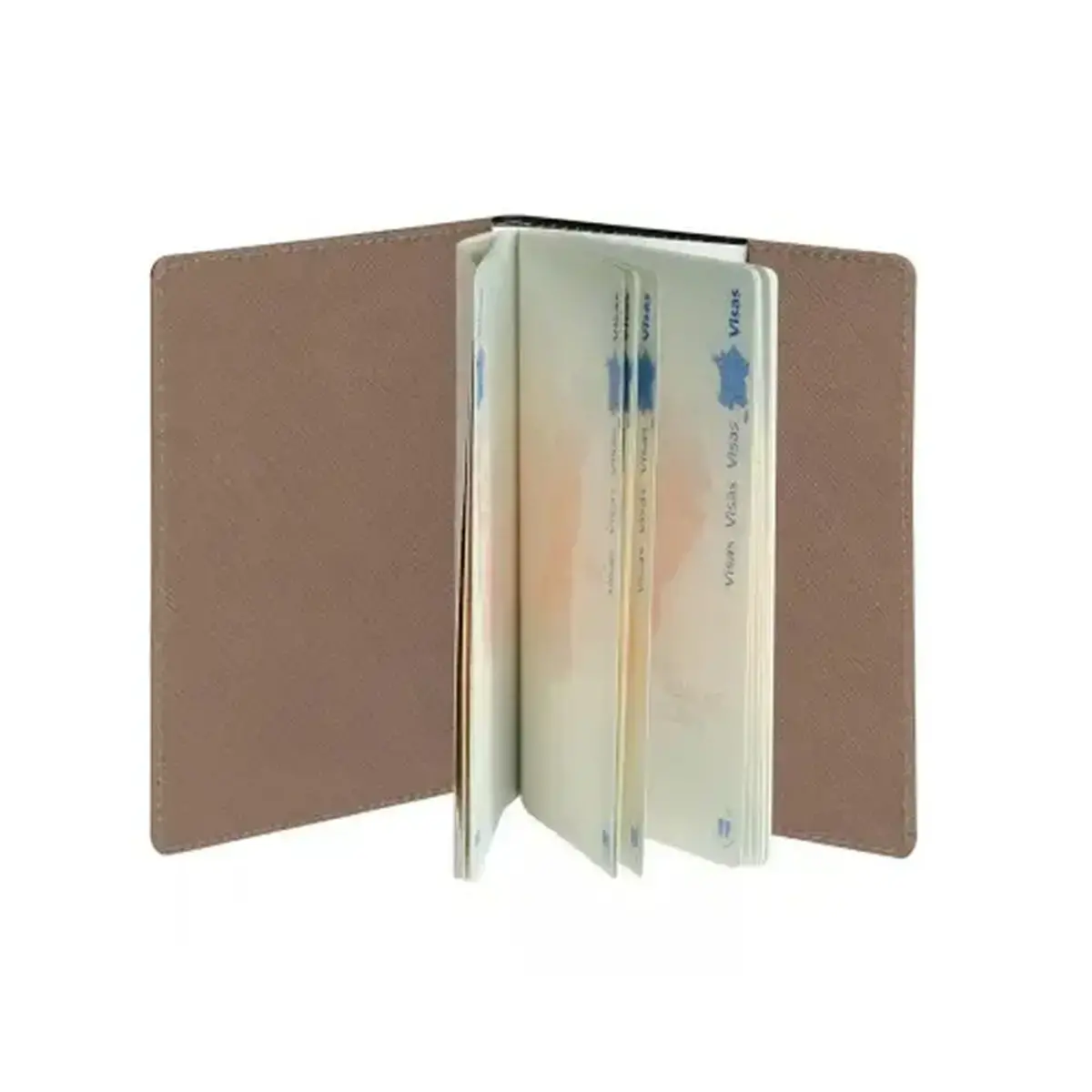 Etui passeport Elise Taupe photo du produit