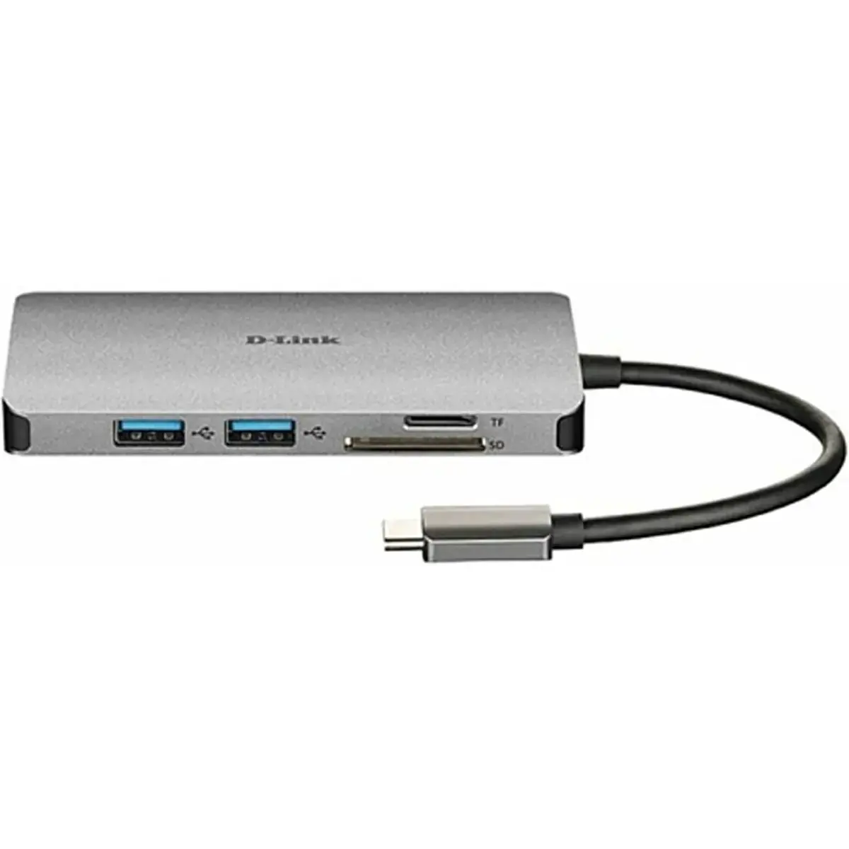 D-LINK USB-C 8-en-1 HDMI SD /microSD photo du produit
