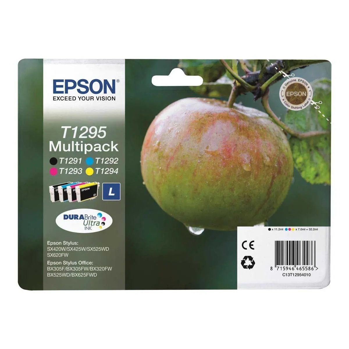 EPSON Multipack 4-colours T1295 DURABrit photo du produit