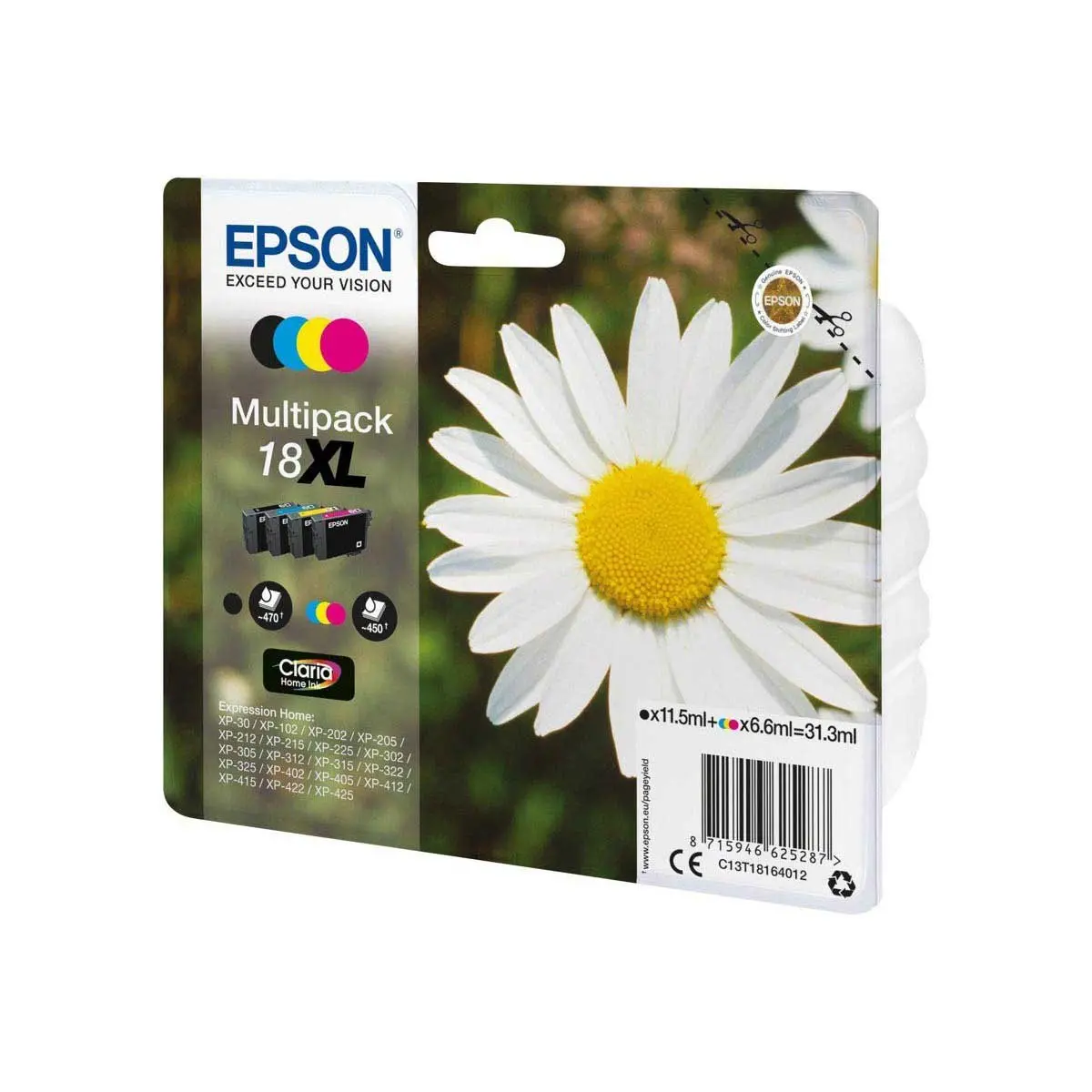 EPSON M-PACK 4-COL 18XL CLARIA HOME INK photo du produit