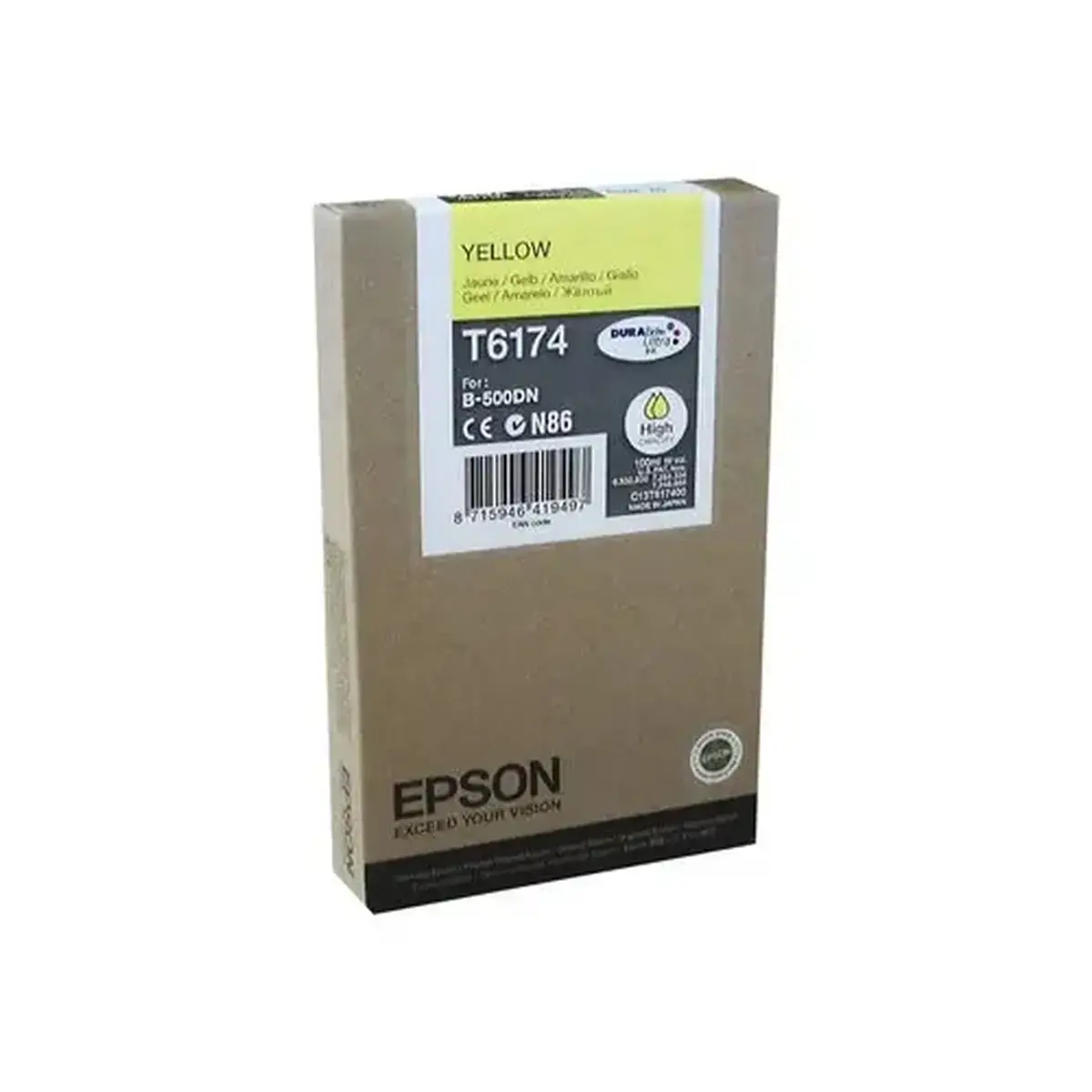 Epson cartouche encre jaune HAU photo du produit