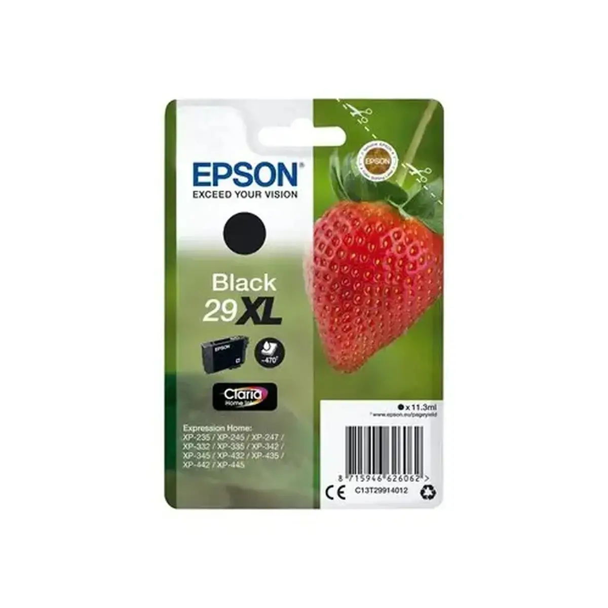 EPSON Cartouche Fraise Claria Noir photo du produit