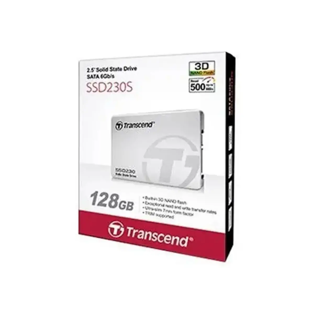 TRANSCEND 128Go SSD interne 2.5p - SATA photo du produit