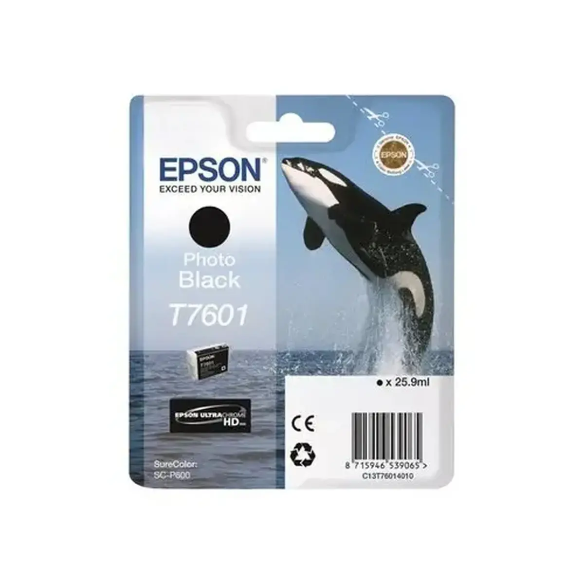 Cartouche d'encre T7601 - Noir photo - Epson photo du produit