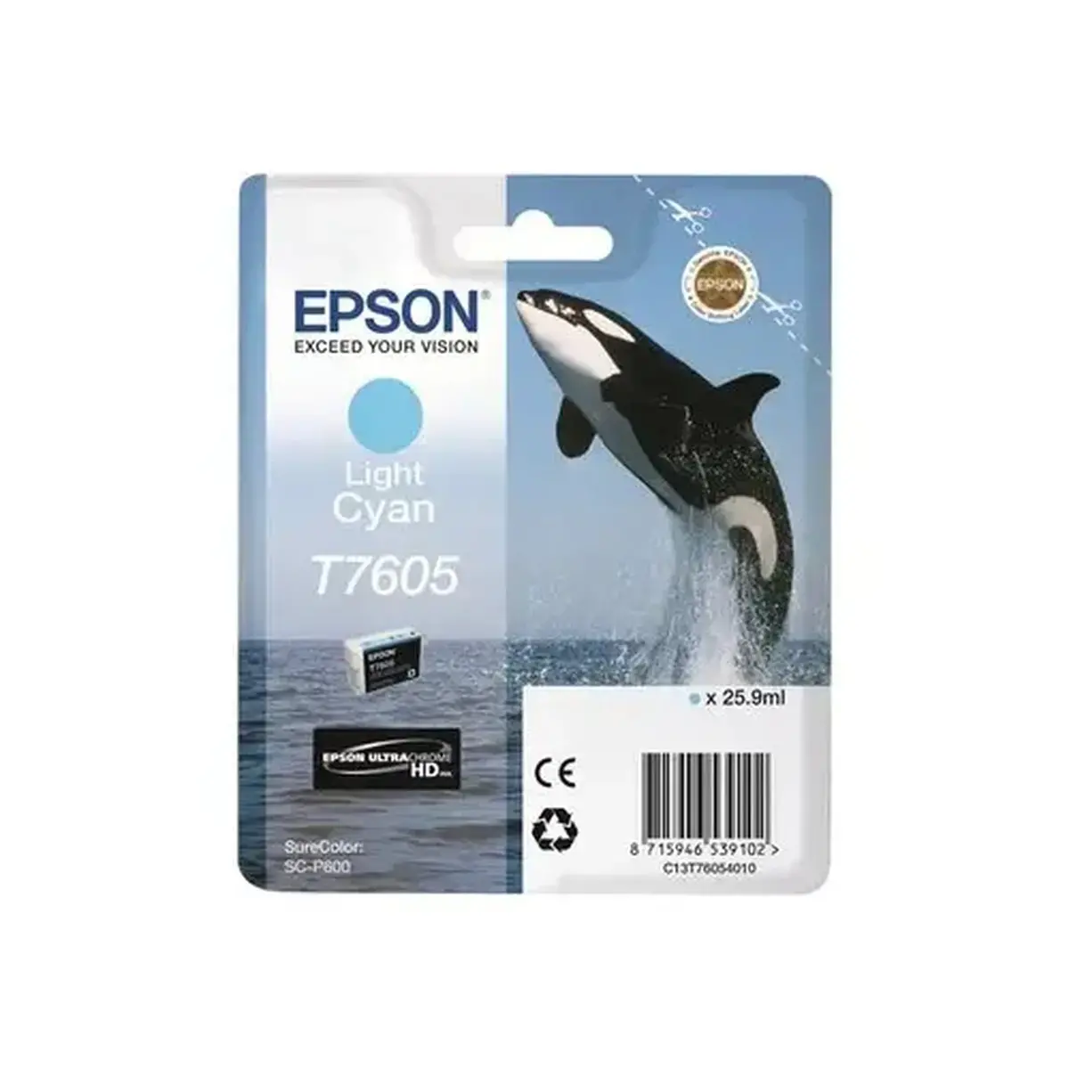 EPSON Ink T7605 Light Cyan photo du produit