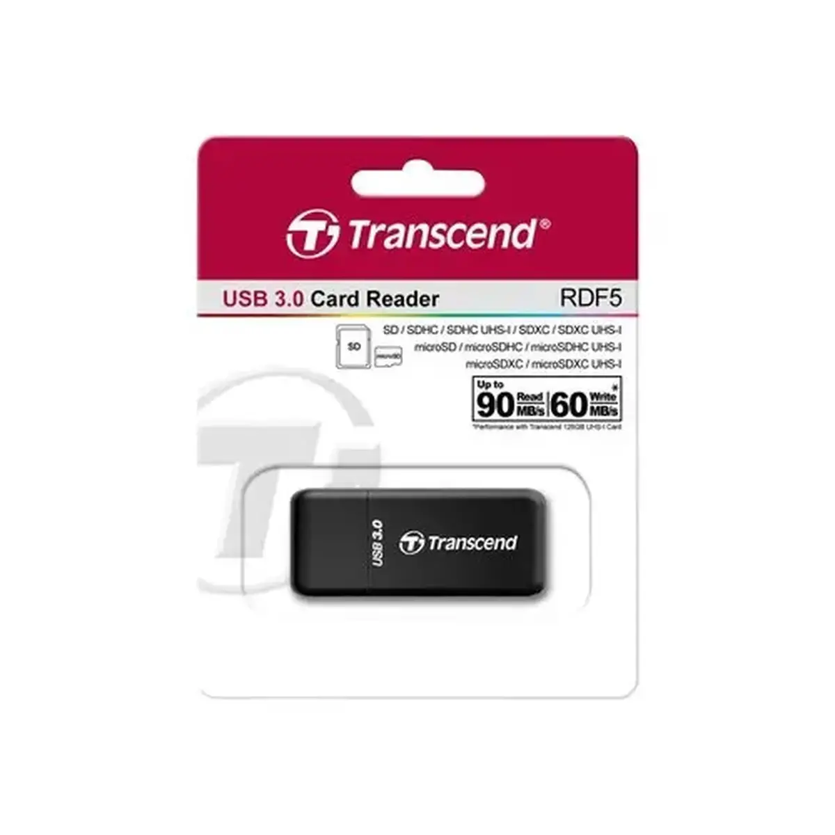 TRANSCEND Lecteur de carte SD microSD SD photo du produit