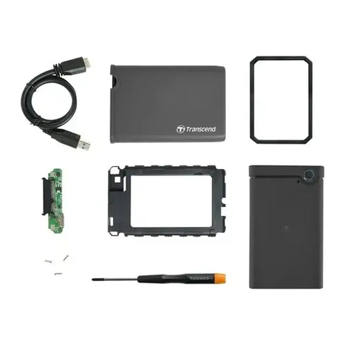 TRANSCEND Kit Boitier vide pour 2.5p SSD photo du produit