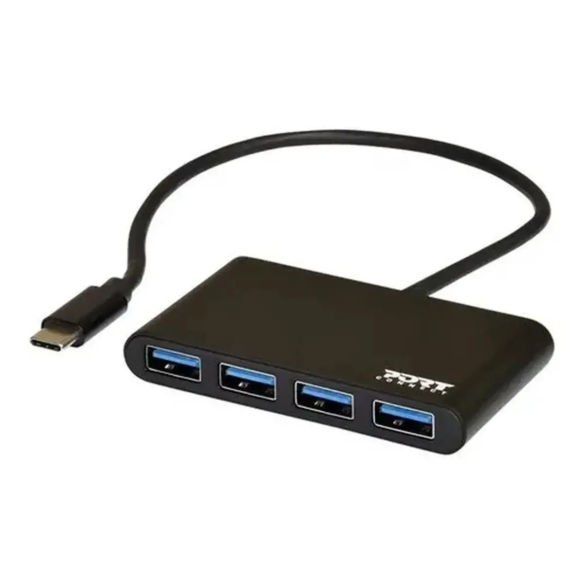 Hub USB type C 4 ports - Port Designs photo du produit