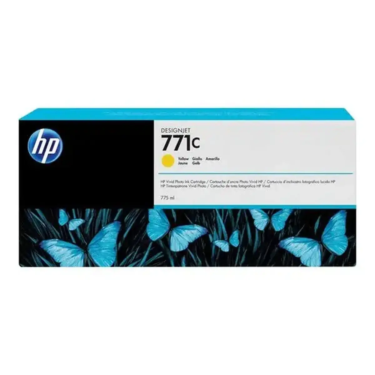 HP 771C 775-ml Yellow Designjet photo du produit