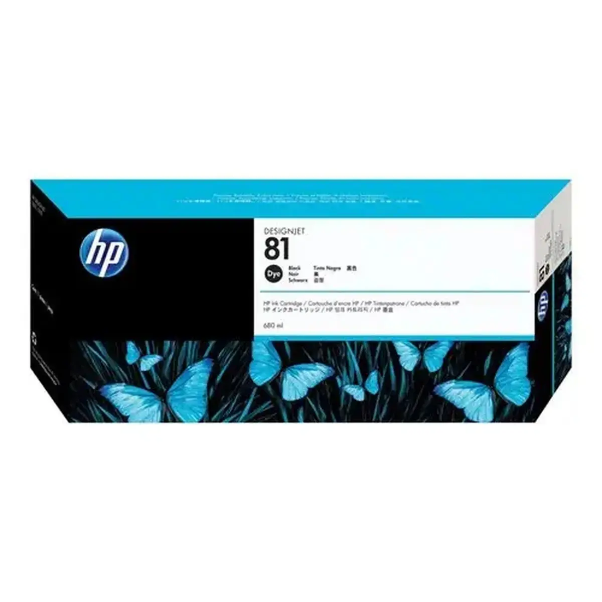 HP NO81 cartouche encre noire D photo du produit
