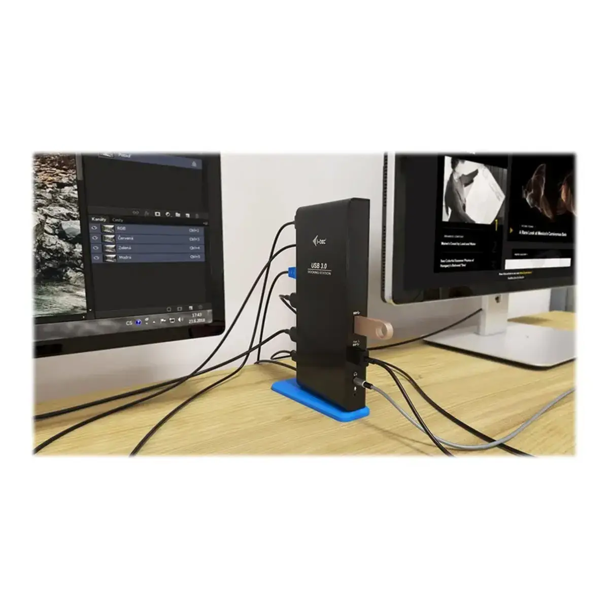 I-TEC USB 3.0 Dual HDMI Docking Station photo du produit