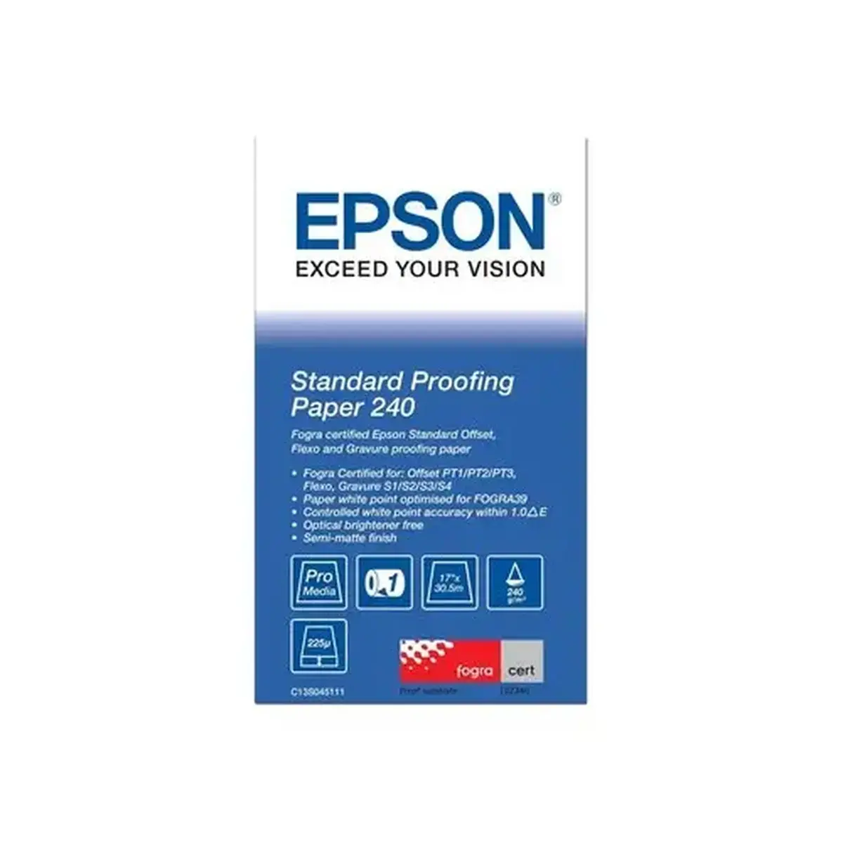 EPSON Standard Proofing Paper photo du produit