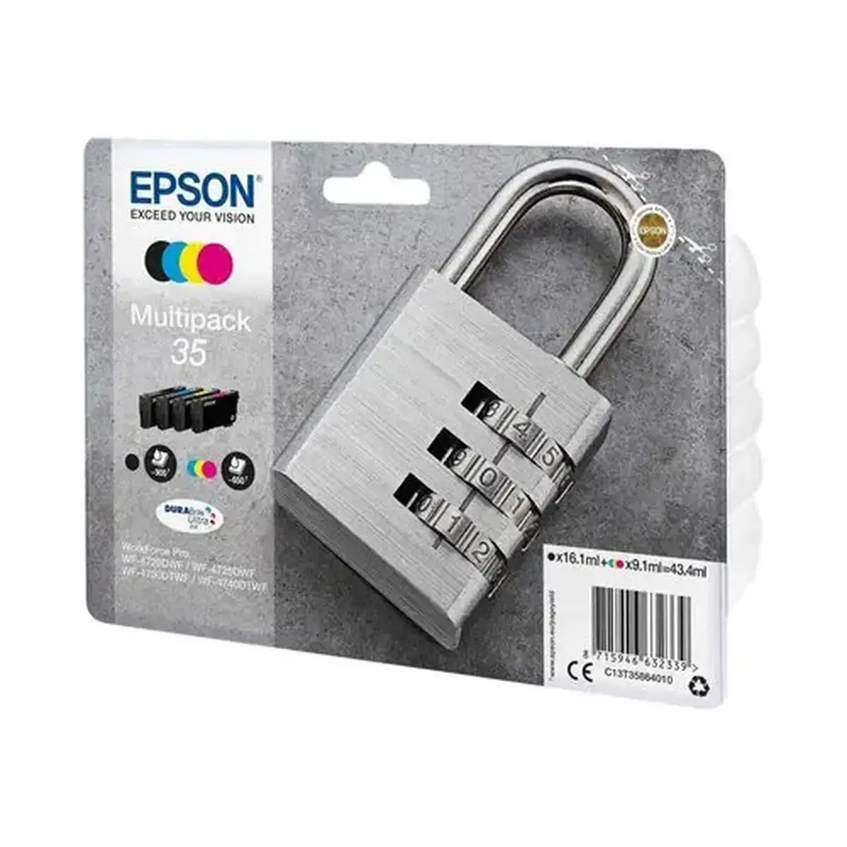 Pack de cartouches d'encre série Cadenas - Epson photo du produit