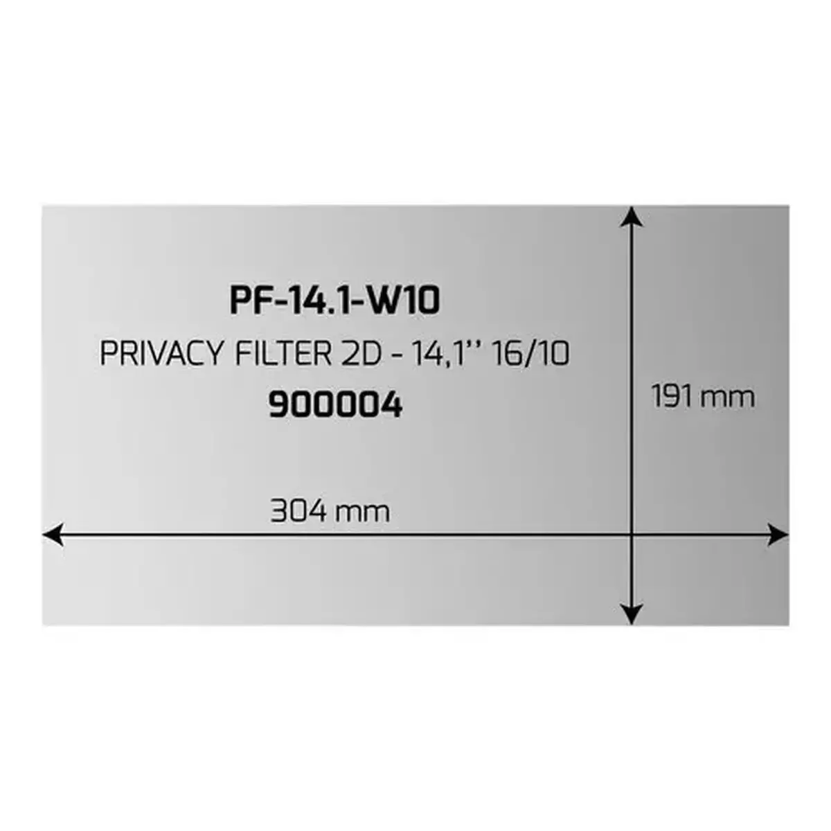 PORT Privacy Screen protector 2D 14,1pcs photo du produit