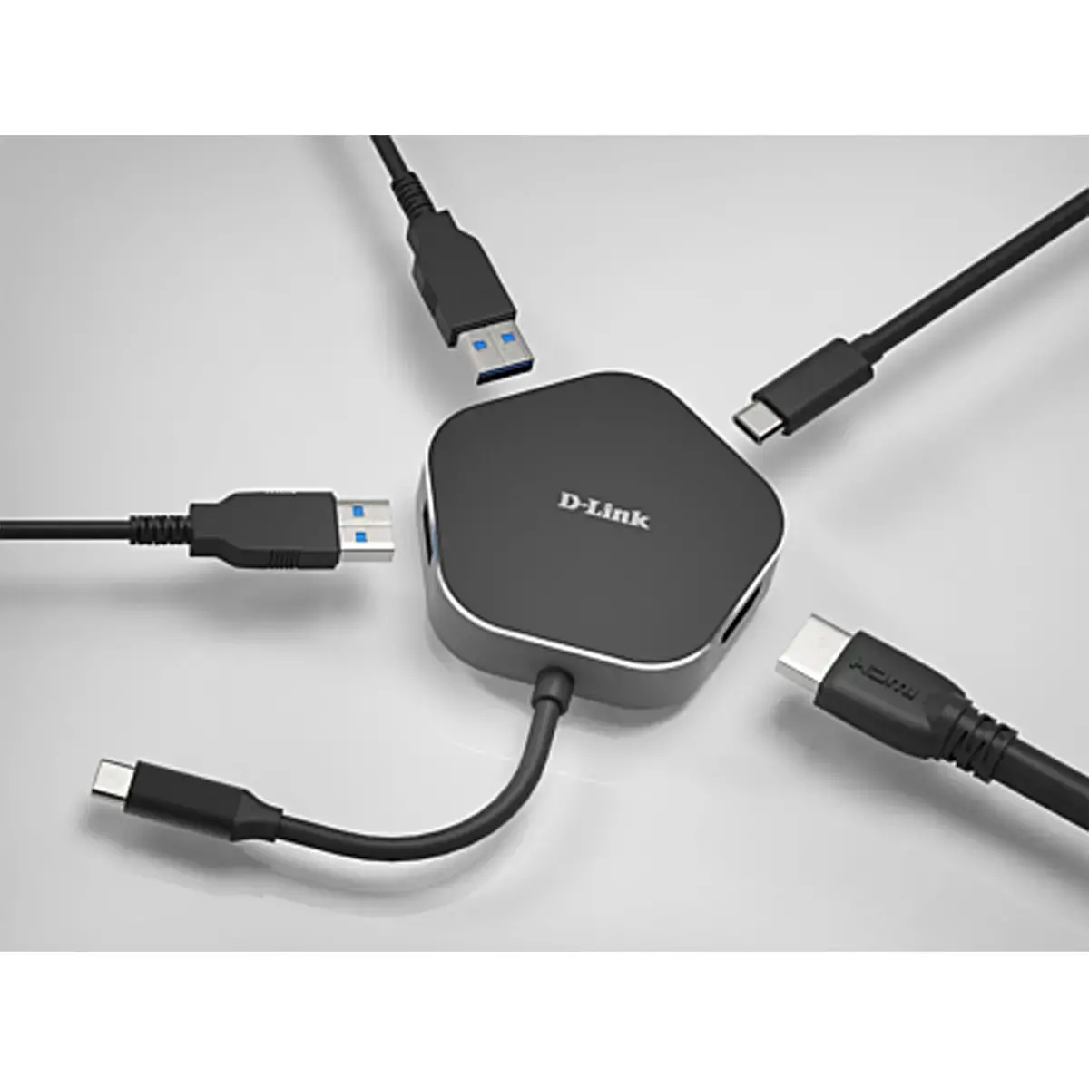 D-LINK USB-C 4-in-1 HDMI charging photo du produit