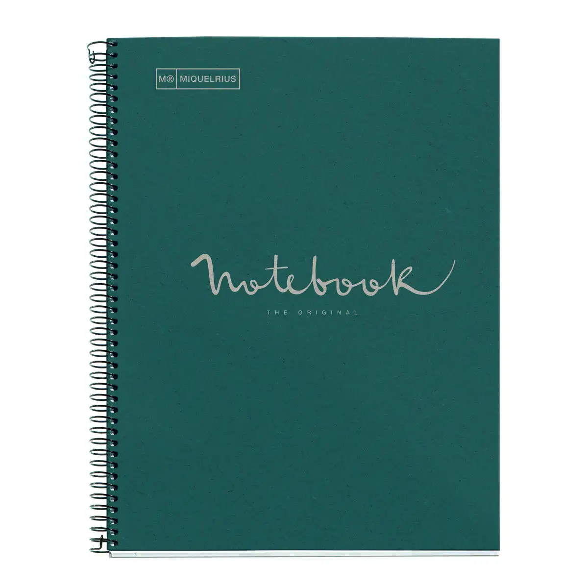 Notebook Eco Emotions Recycl&eacute; A4 Lign&eacute; 7mm 80feuil. Marine photo du produit