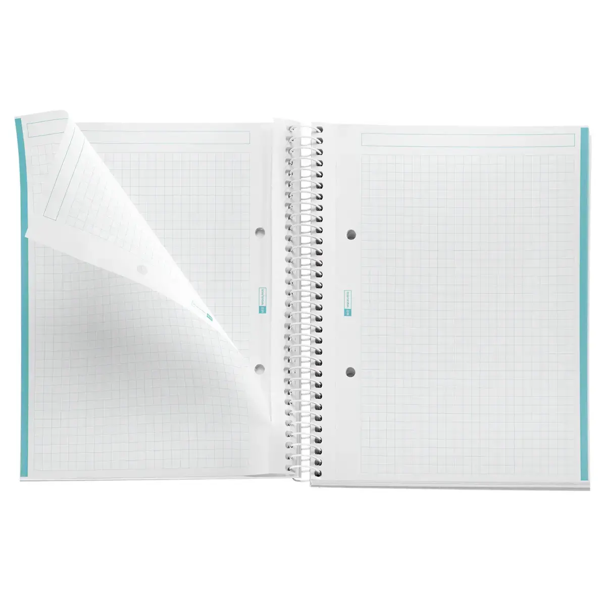 Notebook Emotions Rigide A5 Quadri. 5x5mm 80feuil. Ciel photo du produit