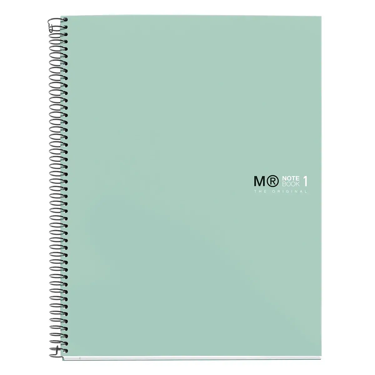 Notebook The Original Rigide A5 Quadri. 5x5mm 80feuil. Aqua photo du produit