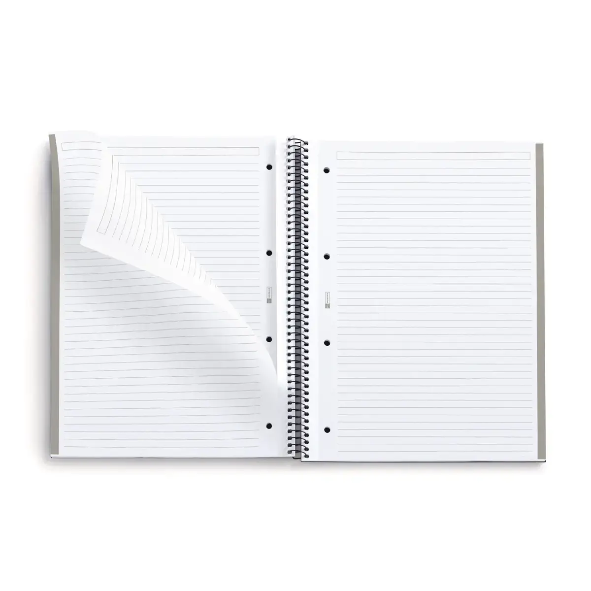 Notebook The Original Rigide A4 Lign&eacute; 80 feuilles Grafit - Miquel Rius photo du produit
