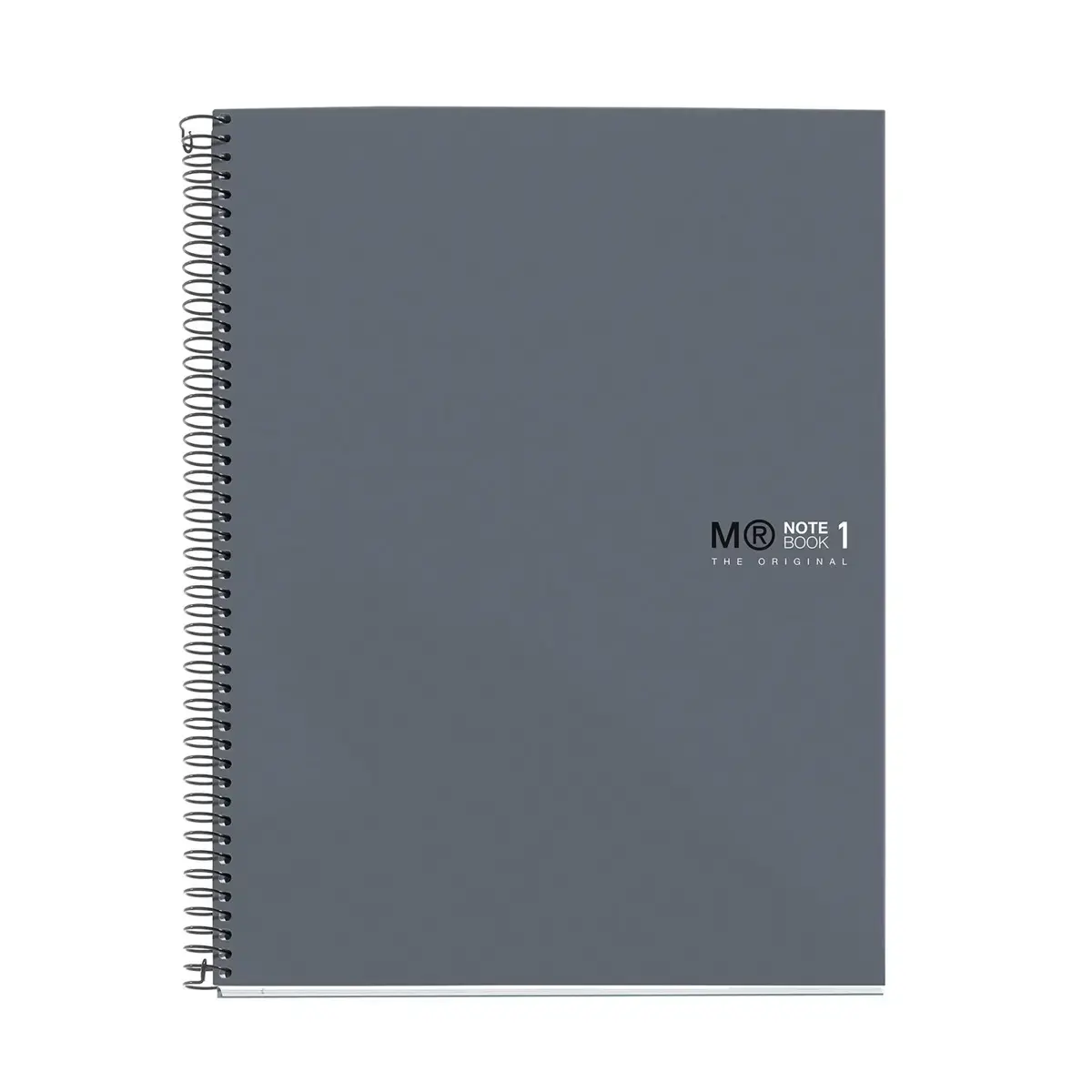Notebook The Original Rigide A5 Quadri. 5x5mm 80feuil. Grafit photo du produit