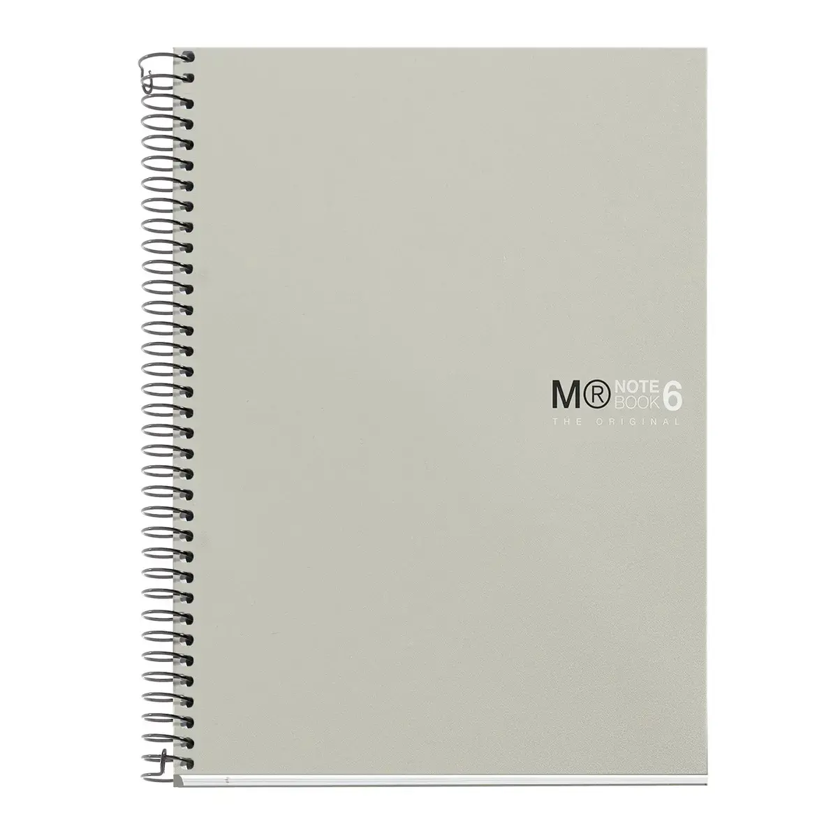 Notebook The Original Souple A5 Ligné 7mm 150feuil. 6coul. Gris photo du produit