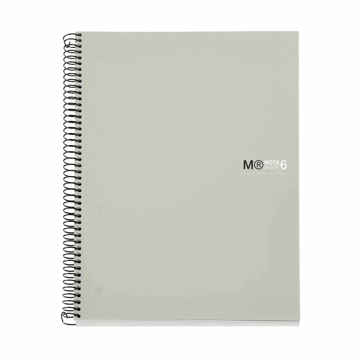 Notebook The Original Souple A5 Ligné 7mm 150feuil. 6coul. Gris photo du produit