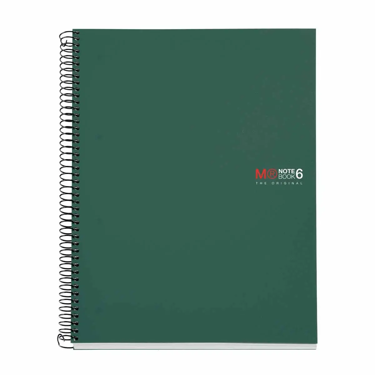 Notebook The Original Souple A4 Quadrill&eacute; 5 x 5 mm 150 feuilles 6 couleurs Kaki - Miquel Rius photo du produit