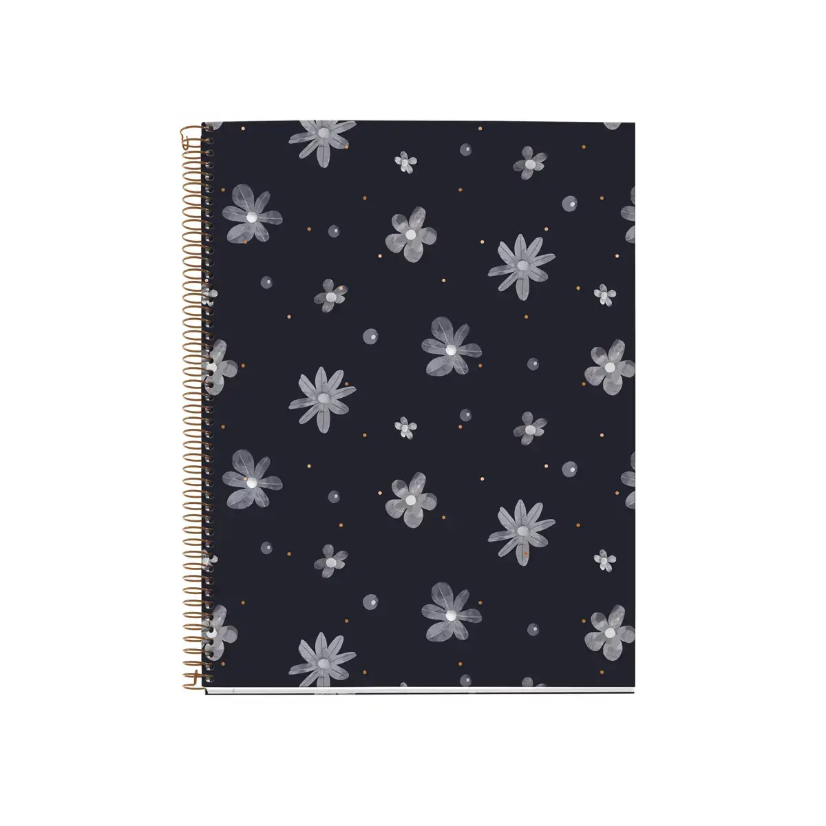 Notebook Lifestyle Rigide A4 Lign&eacute; 7mm 120feuil. 4coul. Sparkles photo du produit