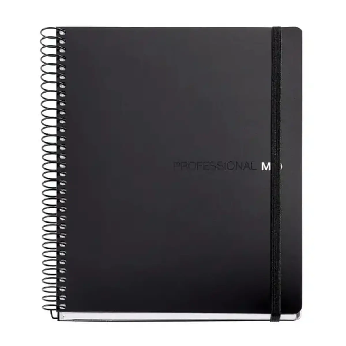 Notebook The Original Souple A5 Quadri. 5x5mm 120feuil. 2coul. Noir photo du produit