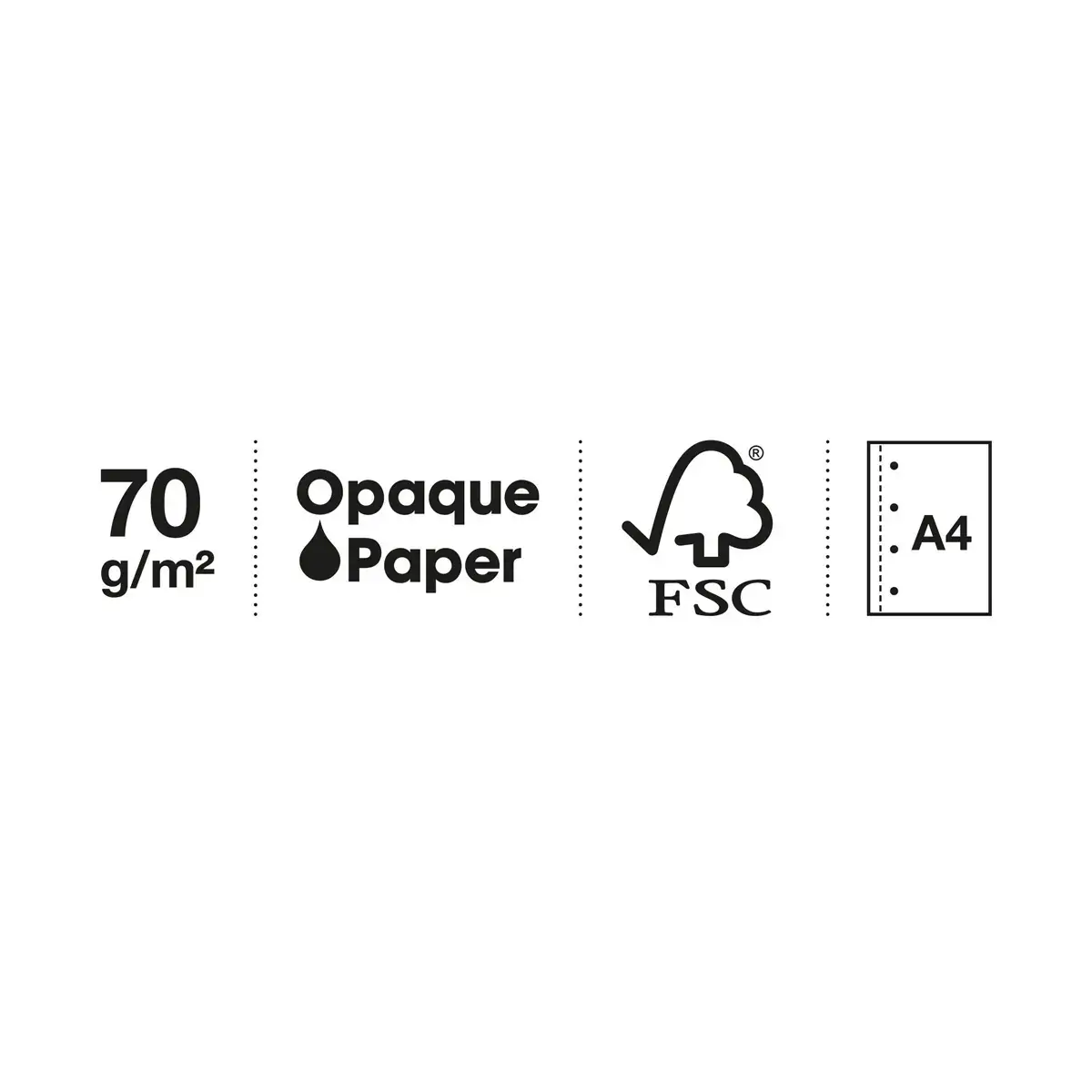 Notebook The Original Carton A4 Quadrillé 5 x 5 mm 160 feuilles 4 couleurs Grafit - Miquel Rius photo du produit