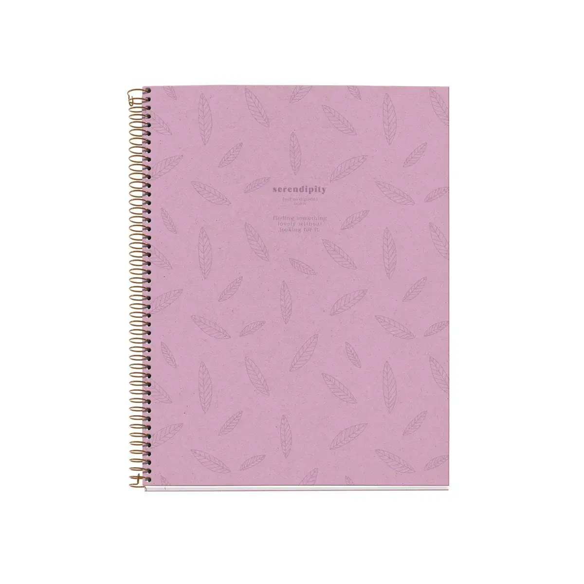 Notebook Lifestyle Rigide A4 Lign&eacute; 7mm 120feuil. 4coul. Serendipity photo du produit