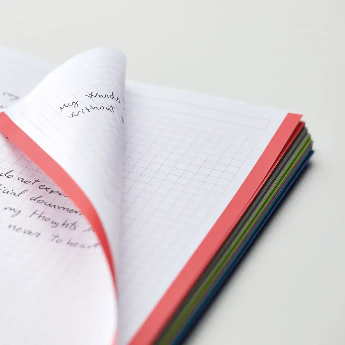 Notebook The Original Souple A5 Ligné 7 mm 150 feuilles 6 couleurs Noir - Miquel Rius photo du produit