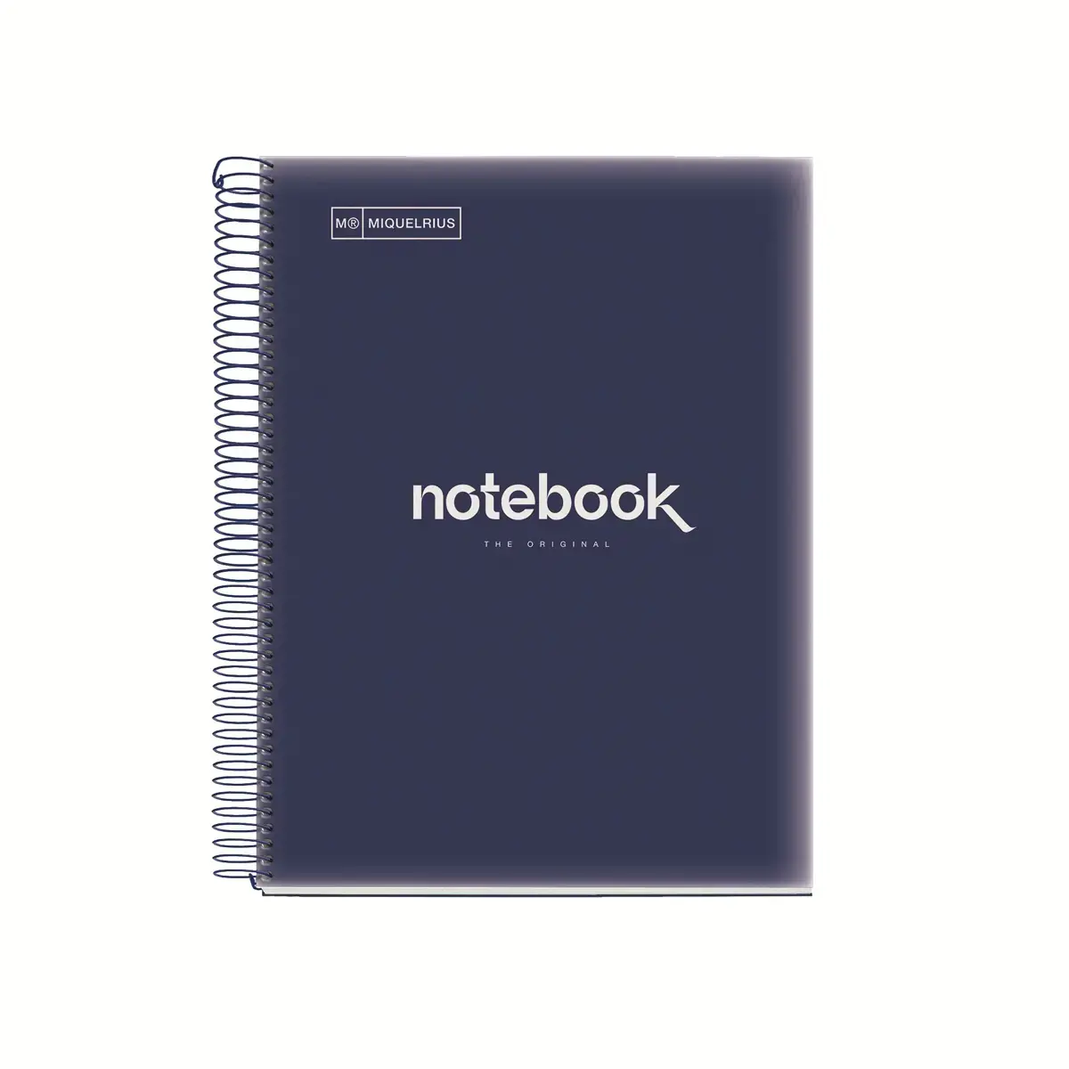 Notebook Emotions Souple A4 Quadrillé 5 x 5 mm 80 feuilles Marine - Miquel Rius photo du produit