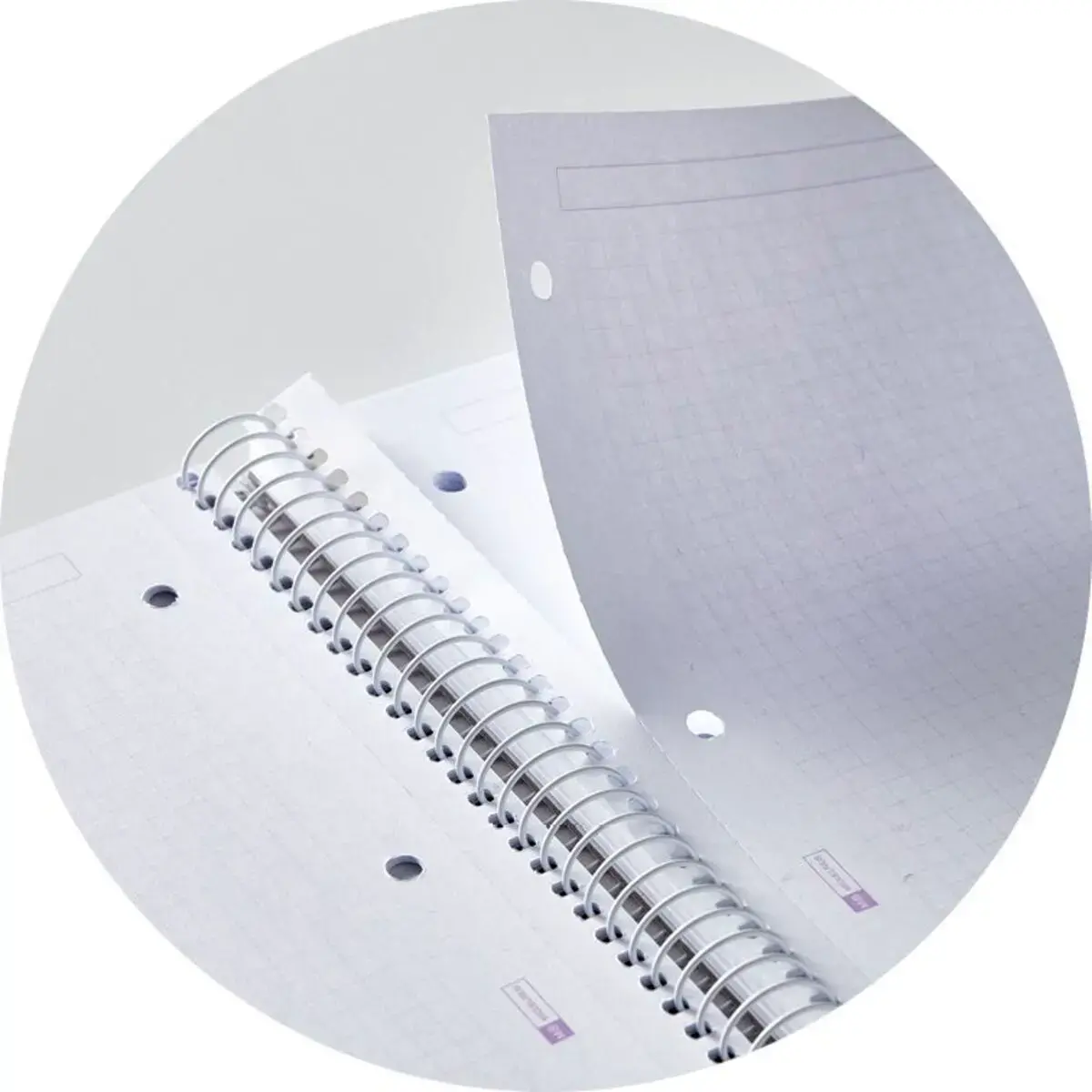 Notebook Emotions Souple A4 Séyès 80feuil. Marine photo du produit