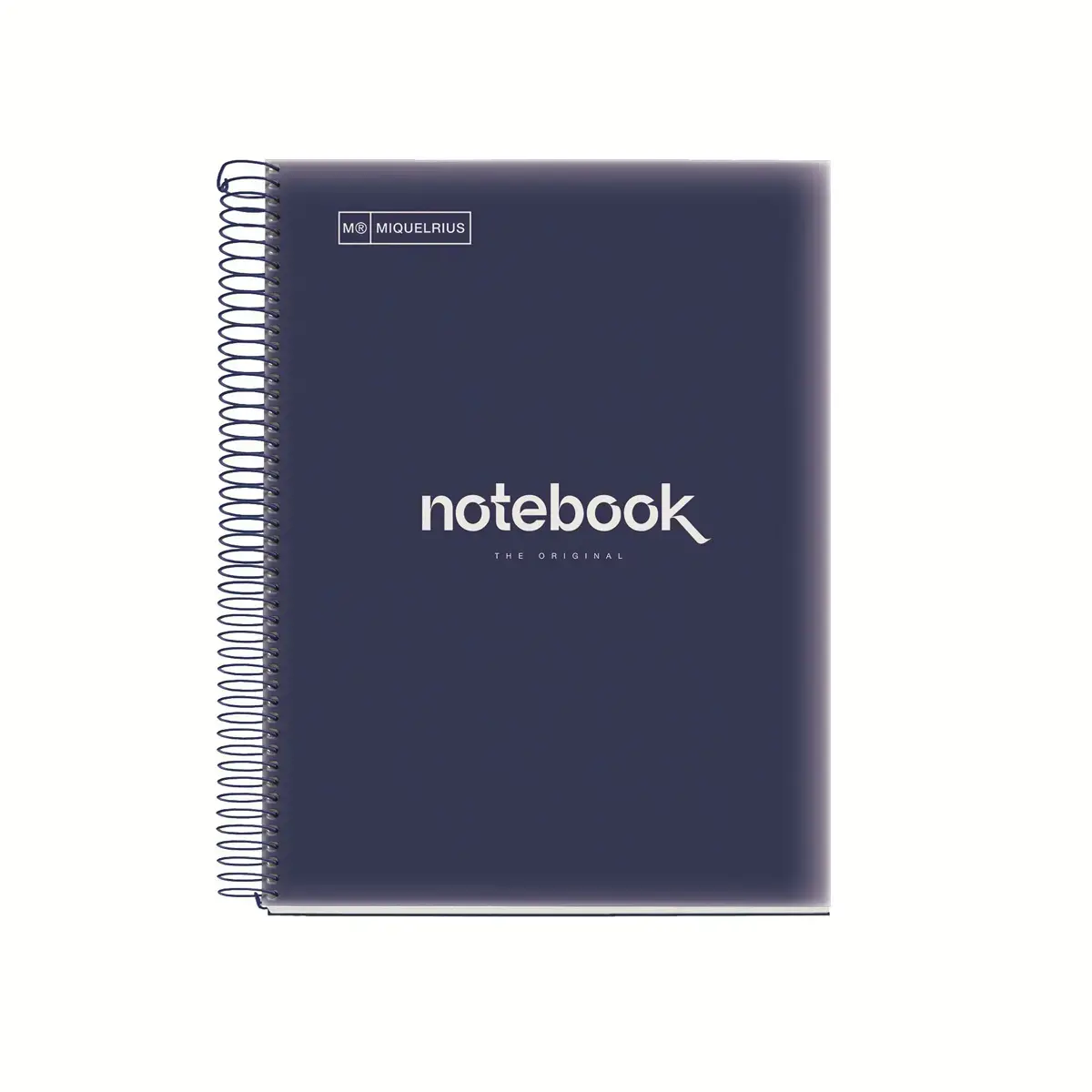 Notebook Emotions Souple A5 Ligné 7mm 120feuil. 5coul. Marine photo du produit