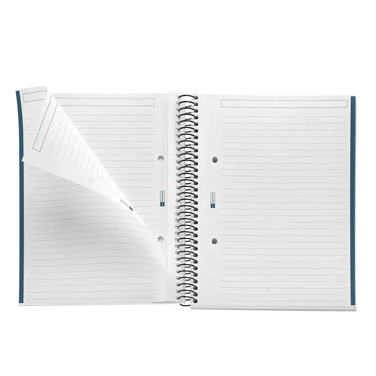 Notebook Eco Design Recyclé A5 Ligné 7 mm 80 feuilles Maps - Miquel Rius photo du produit