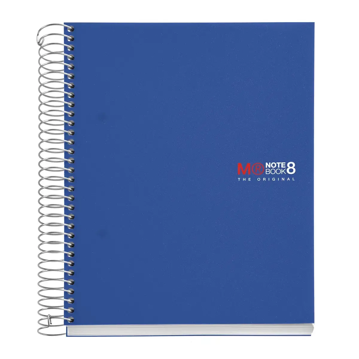 Notebook The Original Souple A5 Quadri. 5x5mm 200feuil. 8coul. Bleu photo du produit