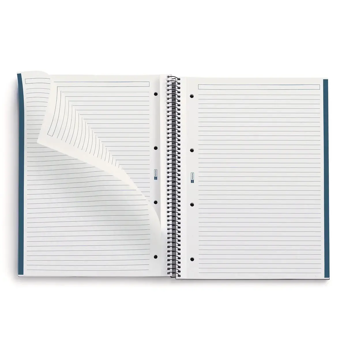 Notebook Eco Design Recycl&eacute; A4 Lign&eacute; 7 mm 80 feuilles Confetti - Miquel Rius photo du produit