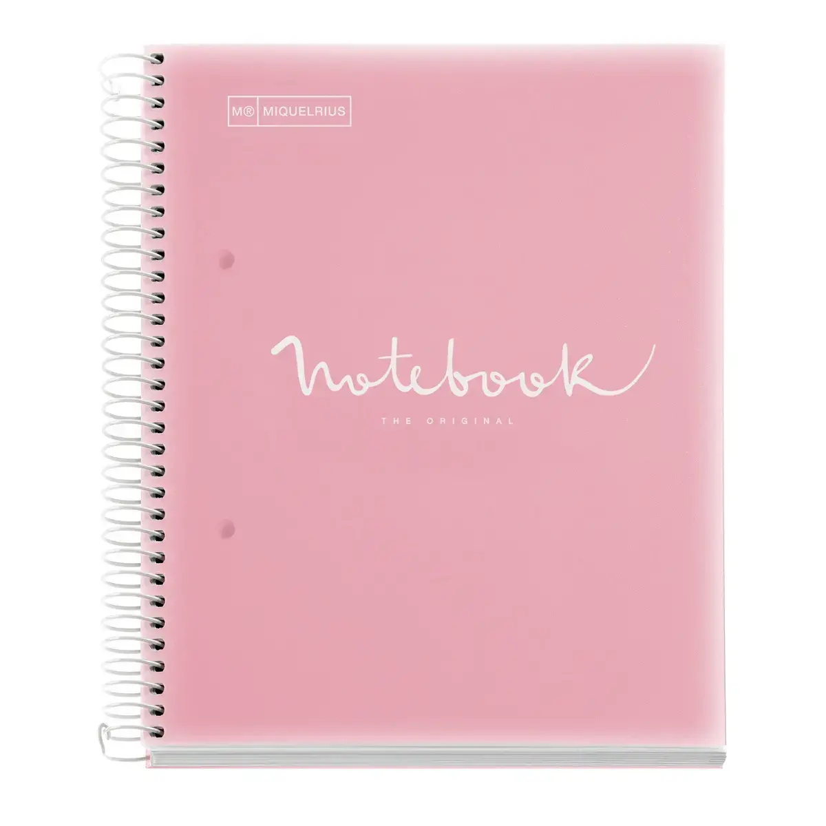 Notebook Emotions Souple A5 Quadri. 5x5mm 160feuil. 8coul. Rose photo du produit