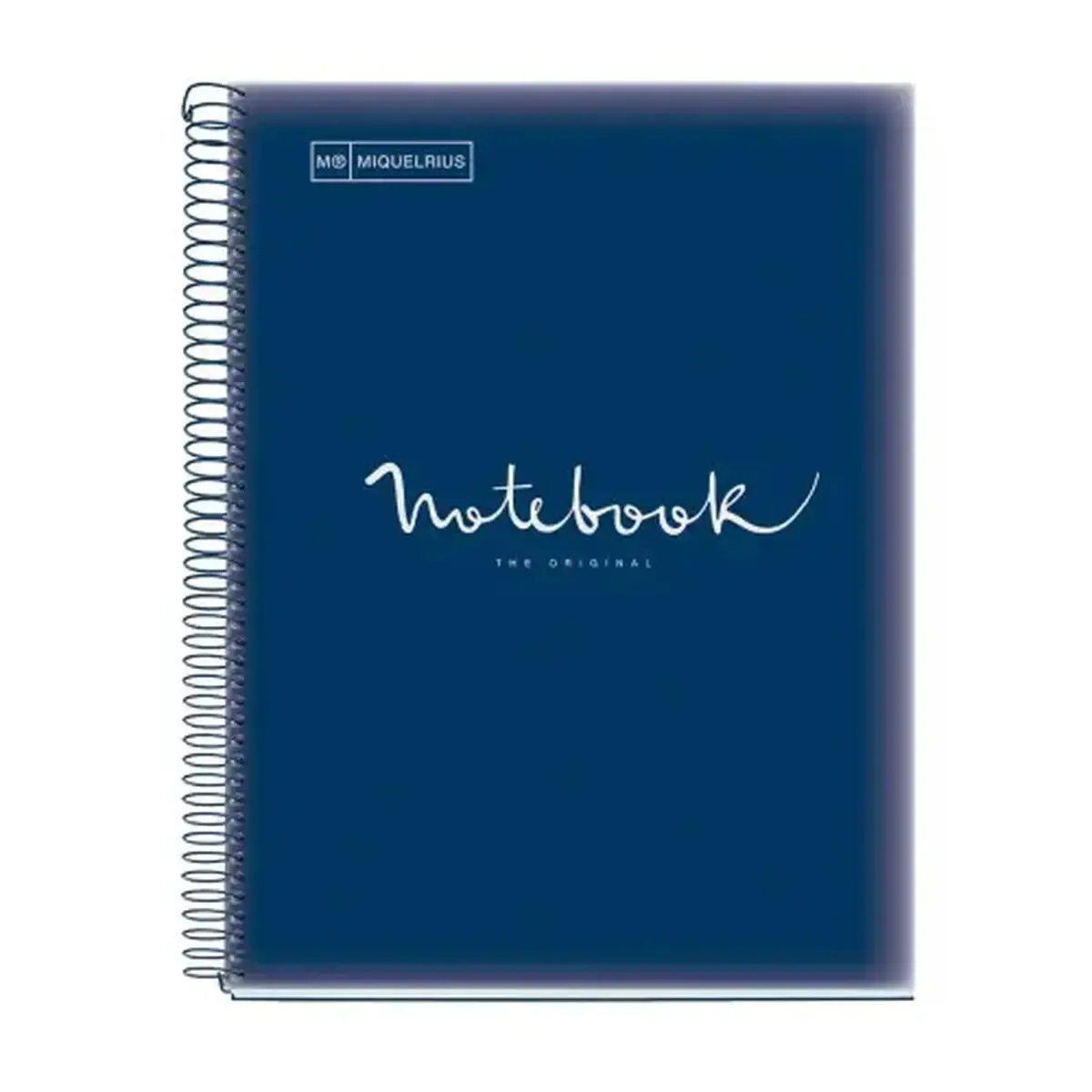 Notebook Emotions Souple A4 Quadri. 5x5mm 160feuil. 8coul. Marine photo du produit