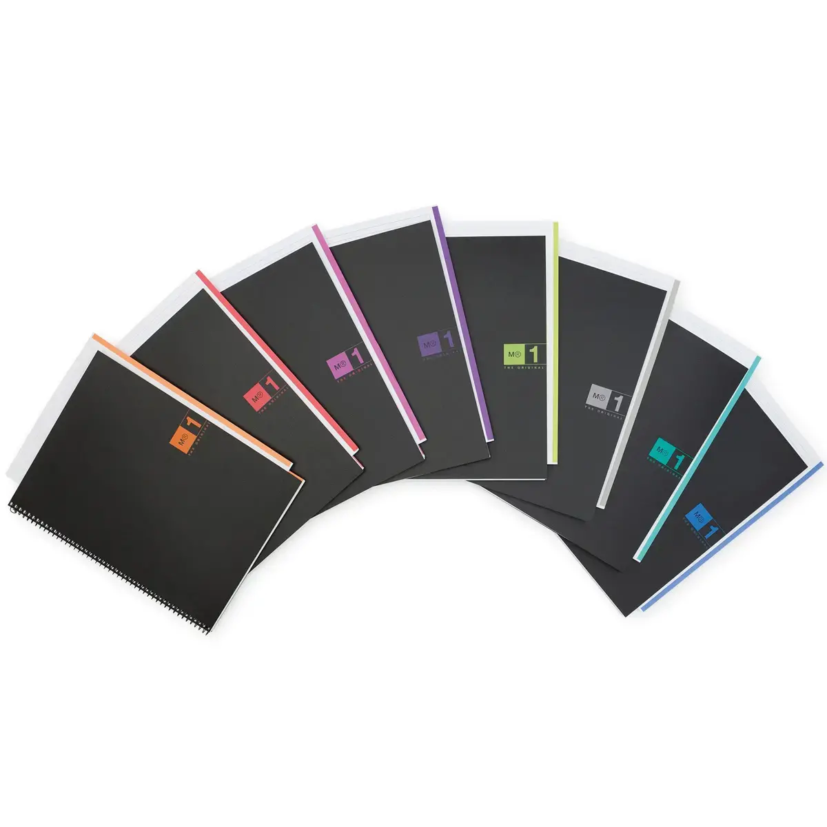 Notebook The Original Souple A5 Quadrillé 5 x 5 mm 80 feuilles Vert - Miquel Rius photo du produit