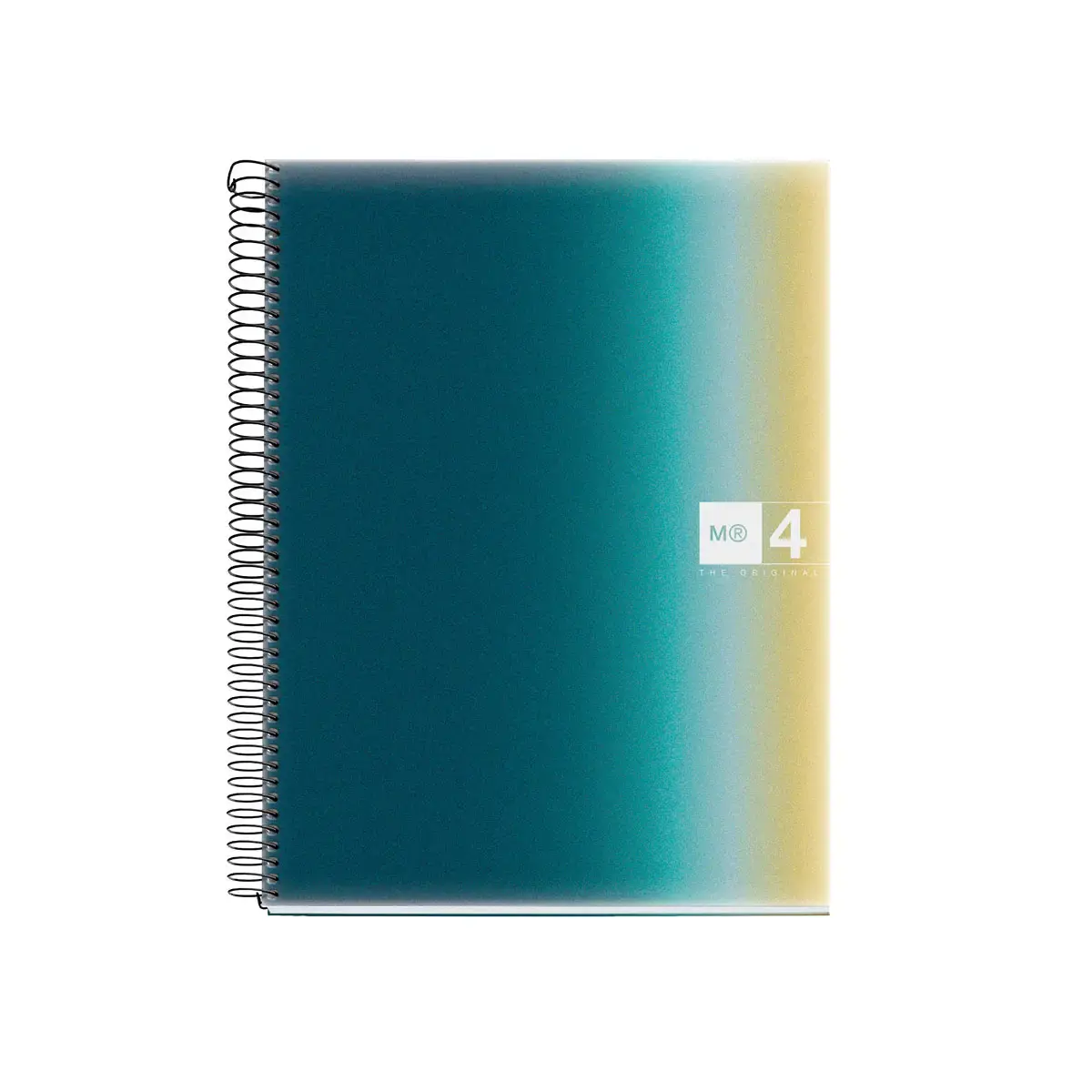 Cahier spirales souple - A4 - 5x5 - 120 pages - Coloris dégradé photo du produit